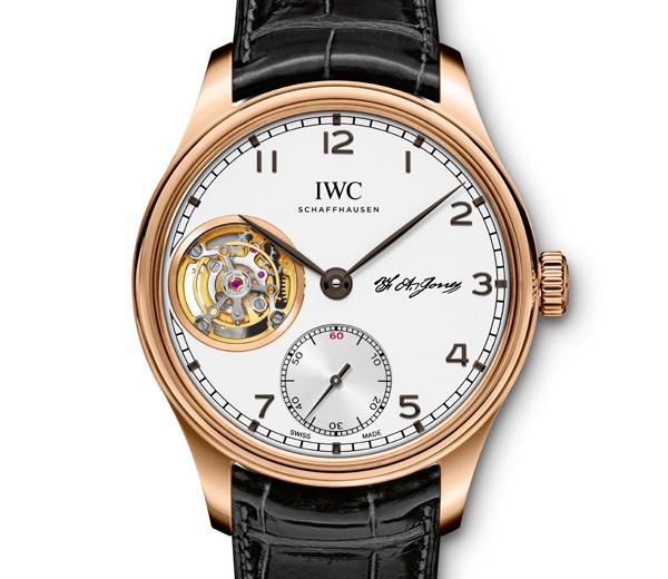 Red Gold Case Copy IWC Portugieser Tourbillon Hand-wound “D.H. Craig America” Special Edition For Sale