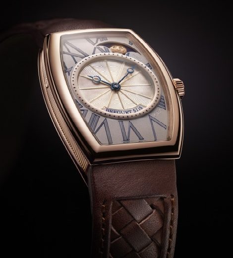 Breguet Heritage Replica Swiss Watches With Brown Leather Straps For Sale