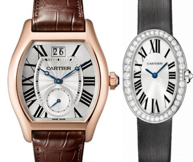 Prominent Replica Cartier Tortue And Baignoire Watches UK For Sale