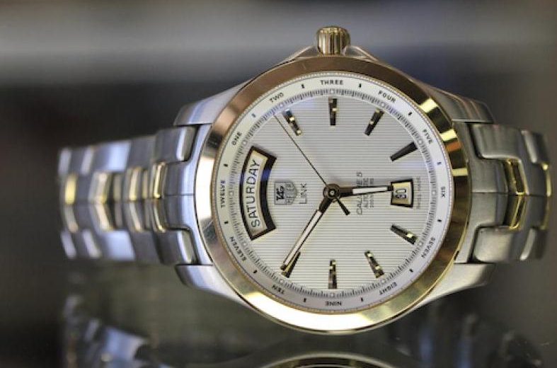Stainless Steel – 18K Gold Replica TAG Heuer Link Watches UK For Couples