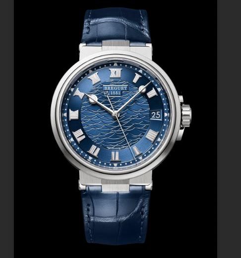 Go To Sea With Blue Replica Breguet Marine 5517BB Watches UK