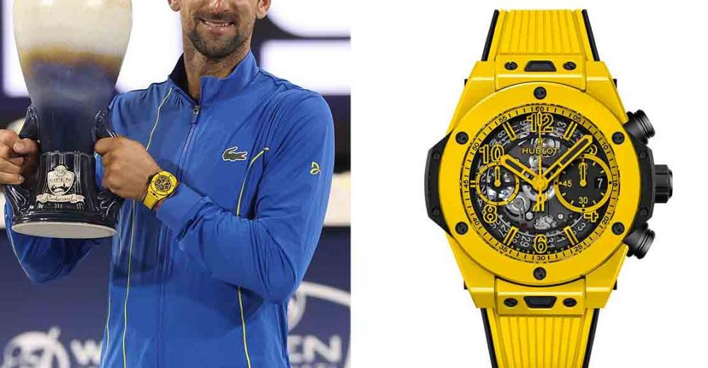 A Look At Novak Djokovic’s UK Luxury Replica Watches During The 2023 Tennis Season